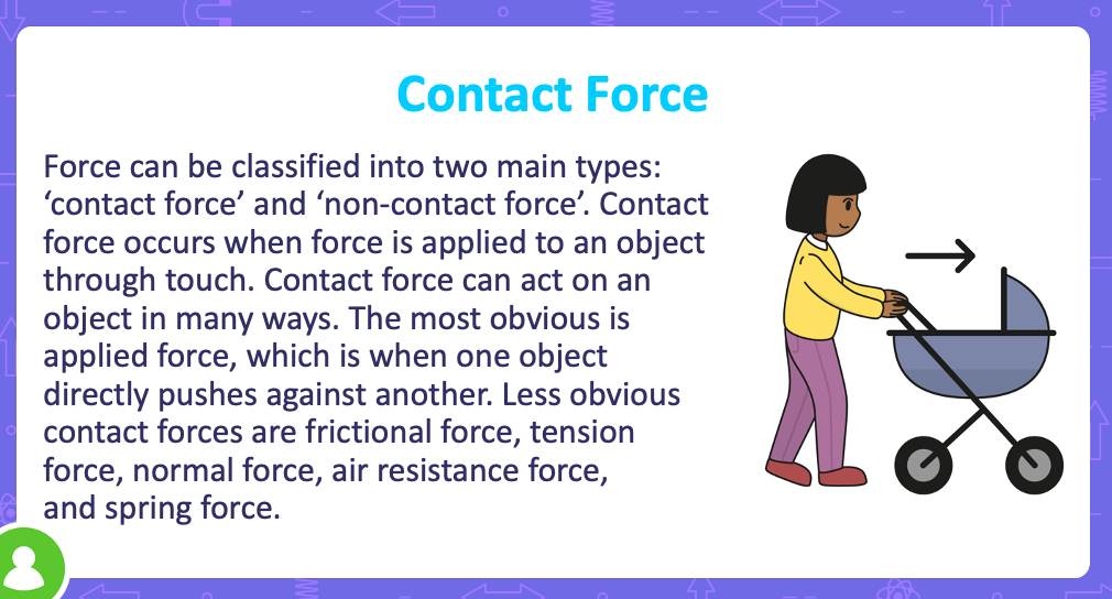 air resistance force for kids